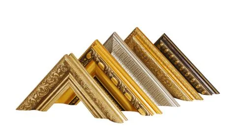 Elements of the framework for the pictures Stock Photos