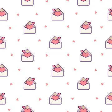 Elements happy lifestyle. Seamless pattern. Illustrazione stock