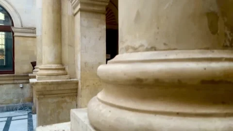 Elements of a historical building Stock Footage 277603090