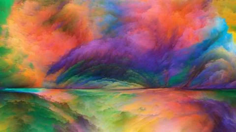 Elements of Horizon Division Stockillustratie