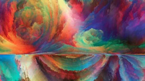 Elements of Horizon Division Stock Illustration