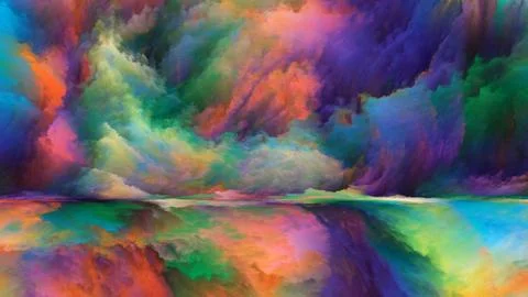 Elements of Horizon Division Stock Illustration