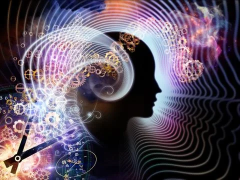 Elements of Human Mind 스톡 일러스트