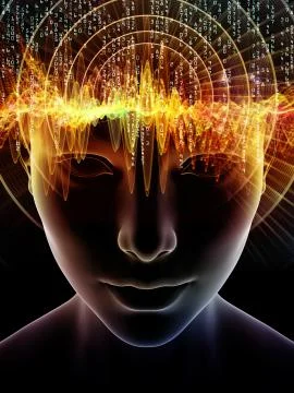 Elements of Human Mind Stock Illustration