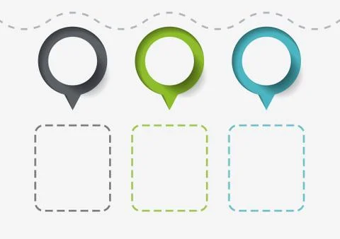 Elements for infographic. Template for diagram, graph, presentation and chart Illustrazione stock