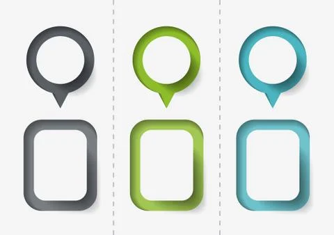 Elements for infographic. Template for diagram, graph, presentation and chart Illustrazione stock