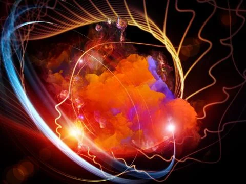 Elements of Inner Geometry Illustrazione stock