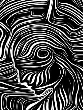 Elements of Inner Lines Stock Illustration