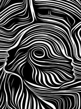 Elements of Inner Lines Stock Illustration