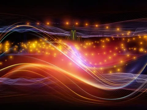 Elements of Light Wave イラスト素材