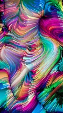 Elements of Liquid Color Illustrazione stock