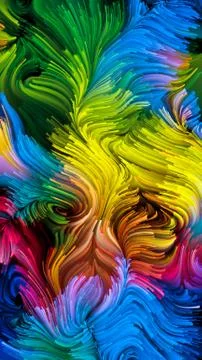 Elements of Liquid Color Illustrazione stock gratuita