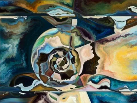 Elements of Living Canvas 스톡 일러스트