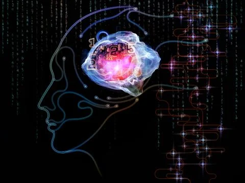 Elements of Machine Consciousness 스톡 일러스트