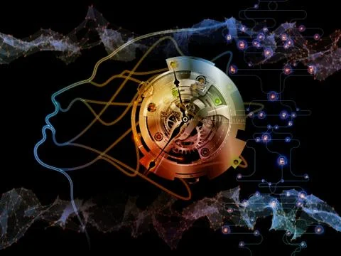 Elements of Machine Consciousness Illustrazione stock