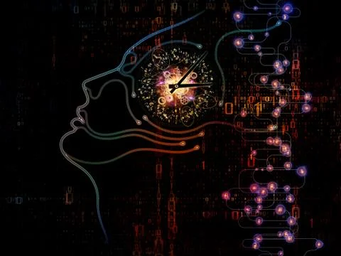 Elements of Machine Consciousness Illustrazione stock