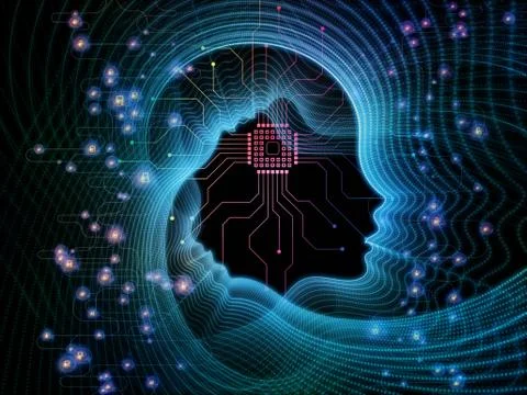 Elements of Machine Consciousness Stockillustratie