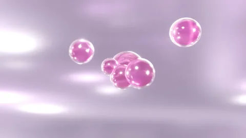 The elements of Macro Shots combine to create a serum. Stock Footage 259089800