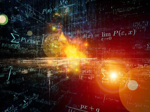 Elements of Mathematics Stock Illustration