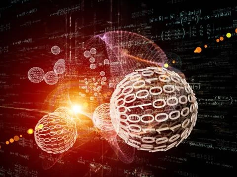 Elements of Mathematics Stock Illustration