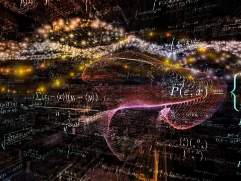 Elements of Mathematics Stock Illustration