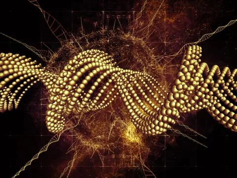 Elements of Microcosm Illustrazione stock