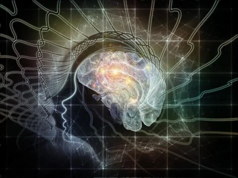 Elements of the Mind Illustrazione stock