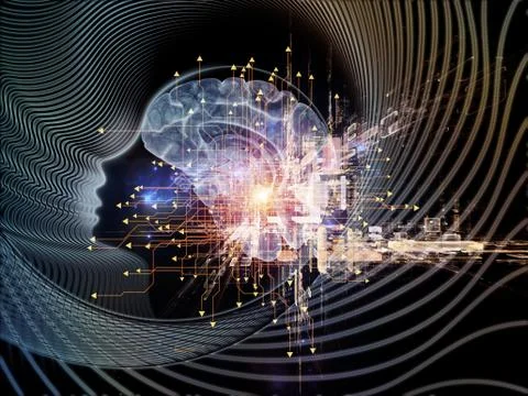 Elements of the Mind Illustrazione stock