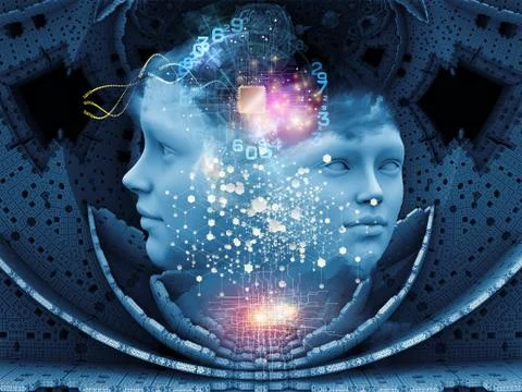 Elements of the Mind Illustrazione stock