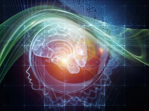 Elements of the Mind Illustrazione stock