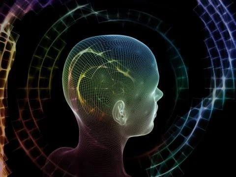 Elements of Mind Stock Illustration