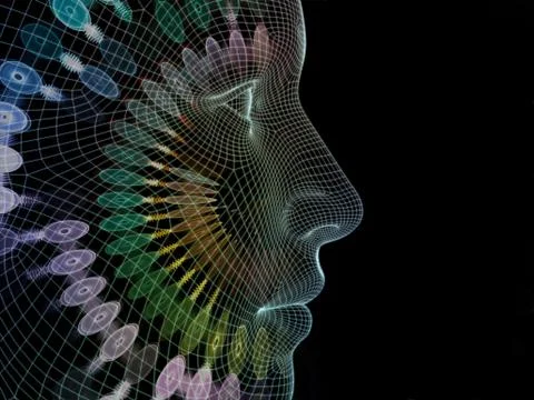 Elements of Mind Stock Illustration