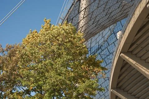 Elements of modern architecture Stock Photos