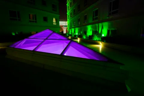 Elements of modern architecture Stock Photos