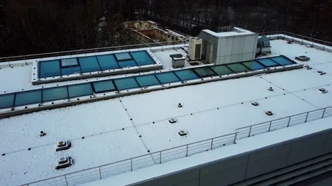 Elements of modern architecture. Shooting the building. Stock Footage 144867116