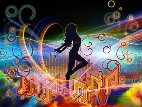 Elements of Music Stock Illustration