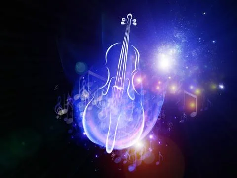 Elements of Music Illustrazione stock