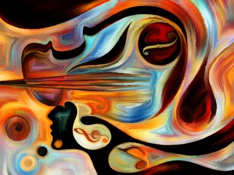 Elements of Music Illustrazione stock