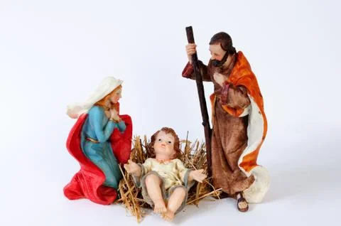 Elements nativity Foto stock