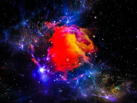 Elements of Nebula 스톡 일러스트