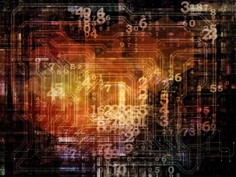 Elements of Network Stock Illustration