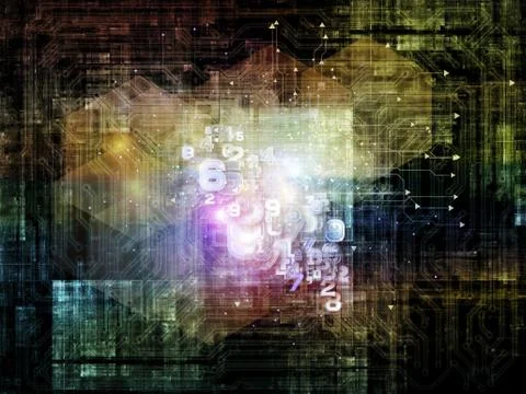 Elements of Network Stock Illustration