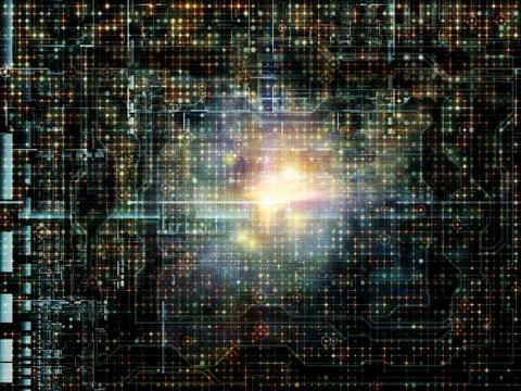 Elements of Network Ilustración de archivo