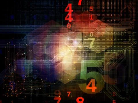 Elements of Network Stock Illustration