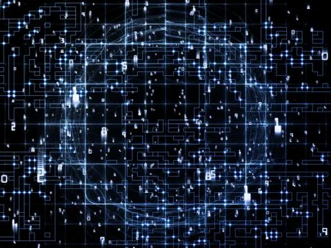 Elements of Numbers Stockillustratie