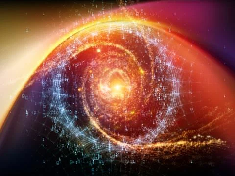 Elements of Numbers Illustrazione stock