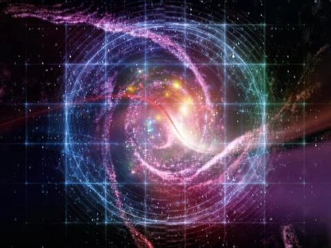 Elements of Numbers Stock Illustration