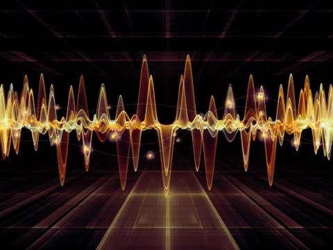 Elements of Oscillation Stockillustratie