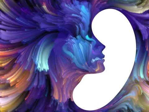 Elements of Paint Illustrazione stock