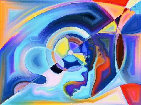 Elements of Perception Stock Illustration